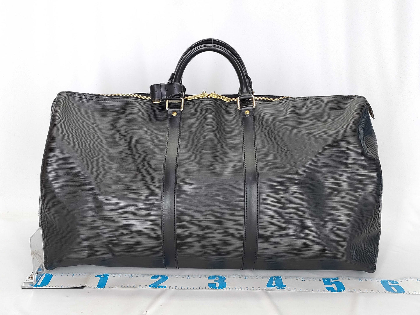 LOUIS VUITTON Epi M59052 Keypol 55 Epi Boston Bag