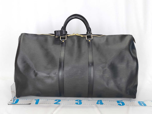 LOUIS VUITTON Epi M59052 Keypol 55 Epi Boston Bag