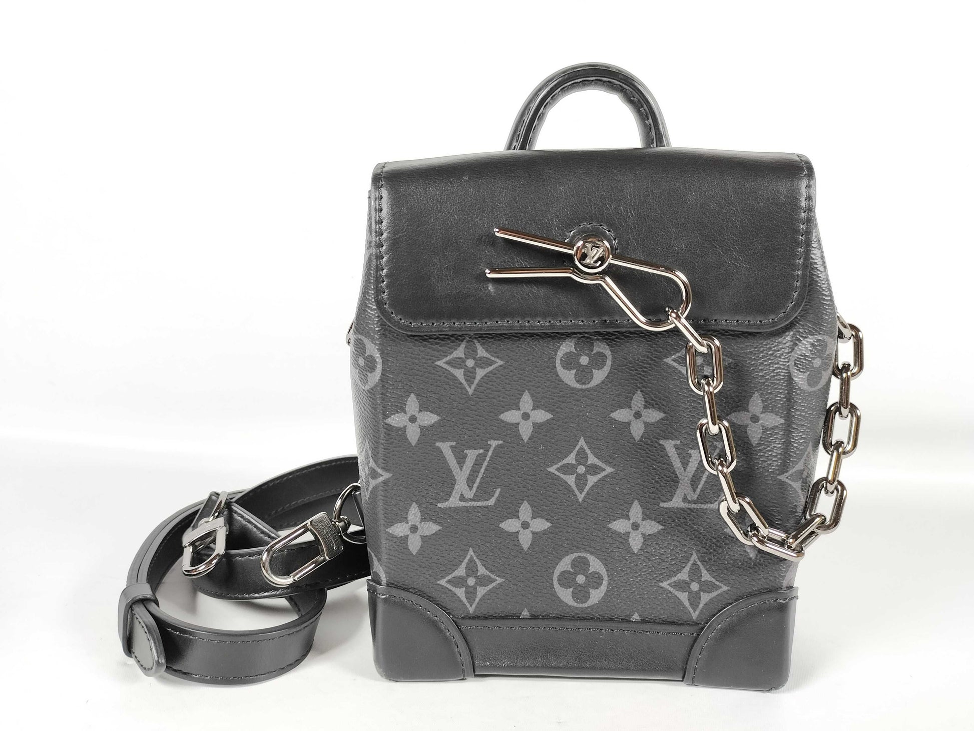 LOUIS VUITTON M82774 Nano Steamer Handbag