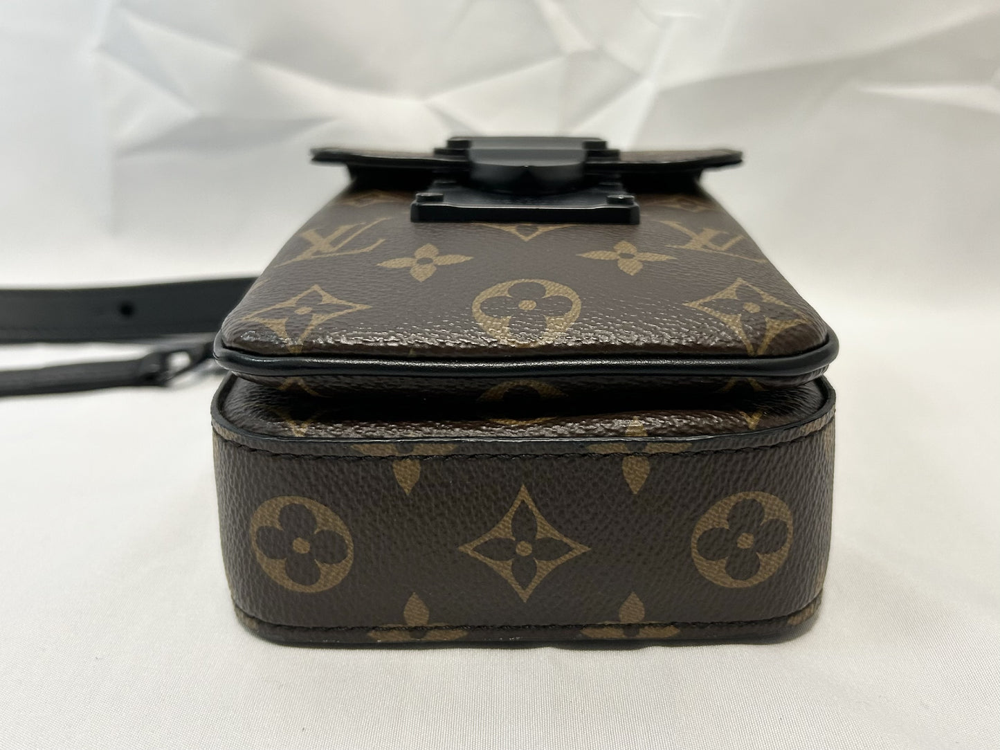 LOUIS VUITTON Monogram S-Lock Vertical Wearable Wallet Shoulder Bag