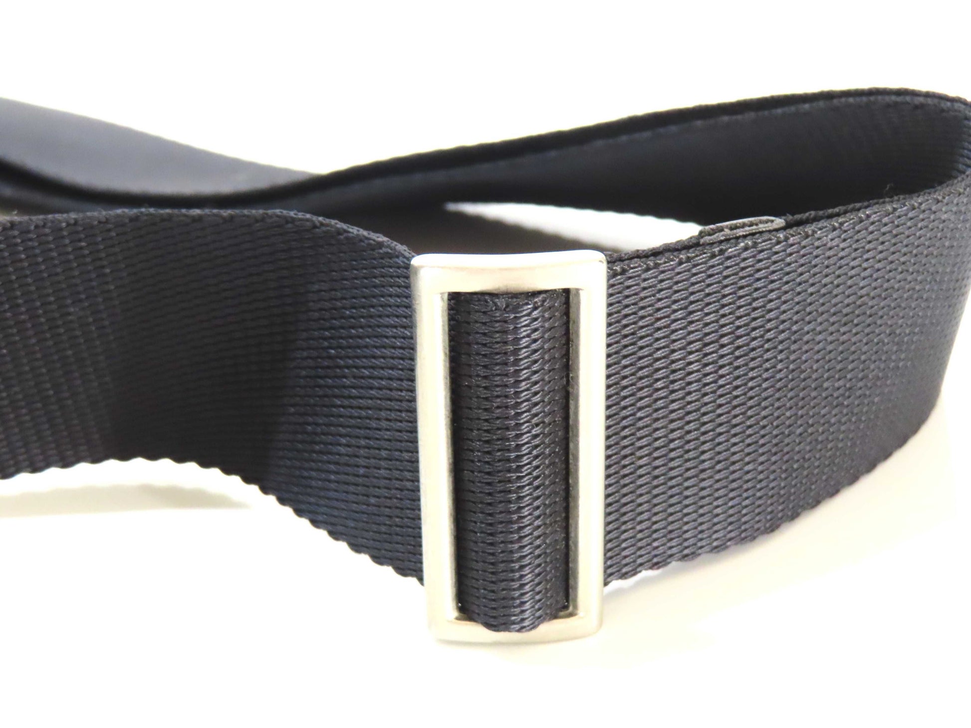 PRADA Nylon Prada Messenger Bag Black White Tag 114 Shoulder Bag