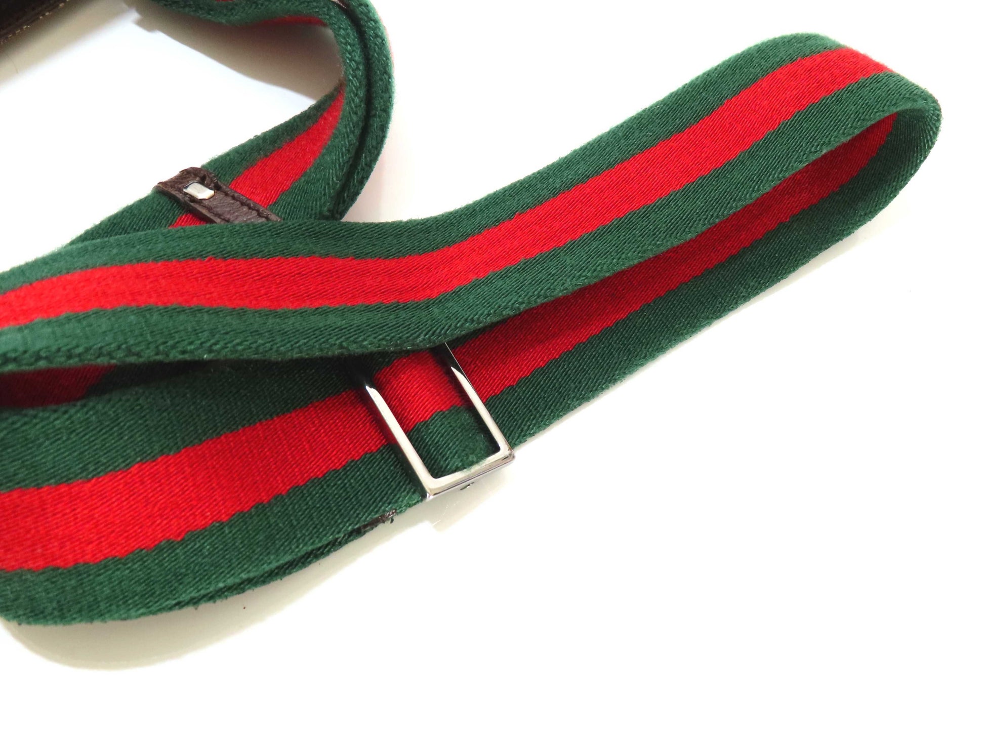 GUCCI GG Canvas Gucci Tote Bag Handle Sherry Line GG Canvas Front 3 Pockets Shoulder Bag