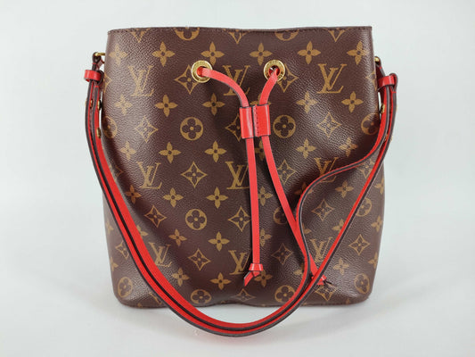 LOUIS VUITTON Monogram LOUIS VUITTON Monogram Neonoe M44021 NZ3179 with Strap Shoulder Bag