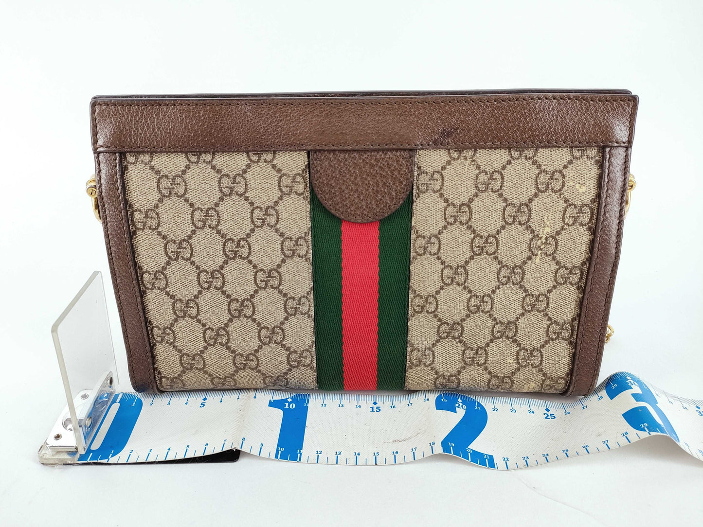 GUCCI GG Supreme GUCCI GG Supreme Ophidia Chain Shoulder Bag Shoulder Bag