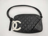 CHANEL Cambon Line Shoulder Bag Black with Seal