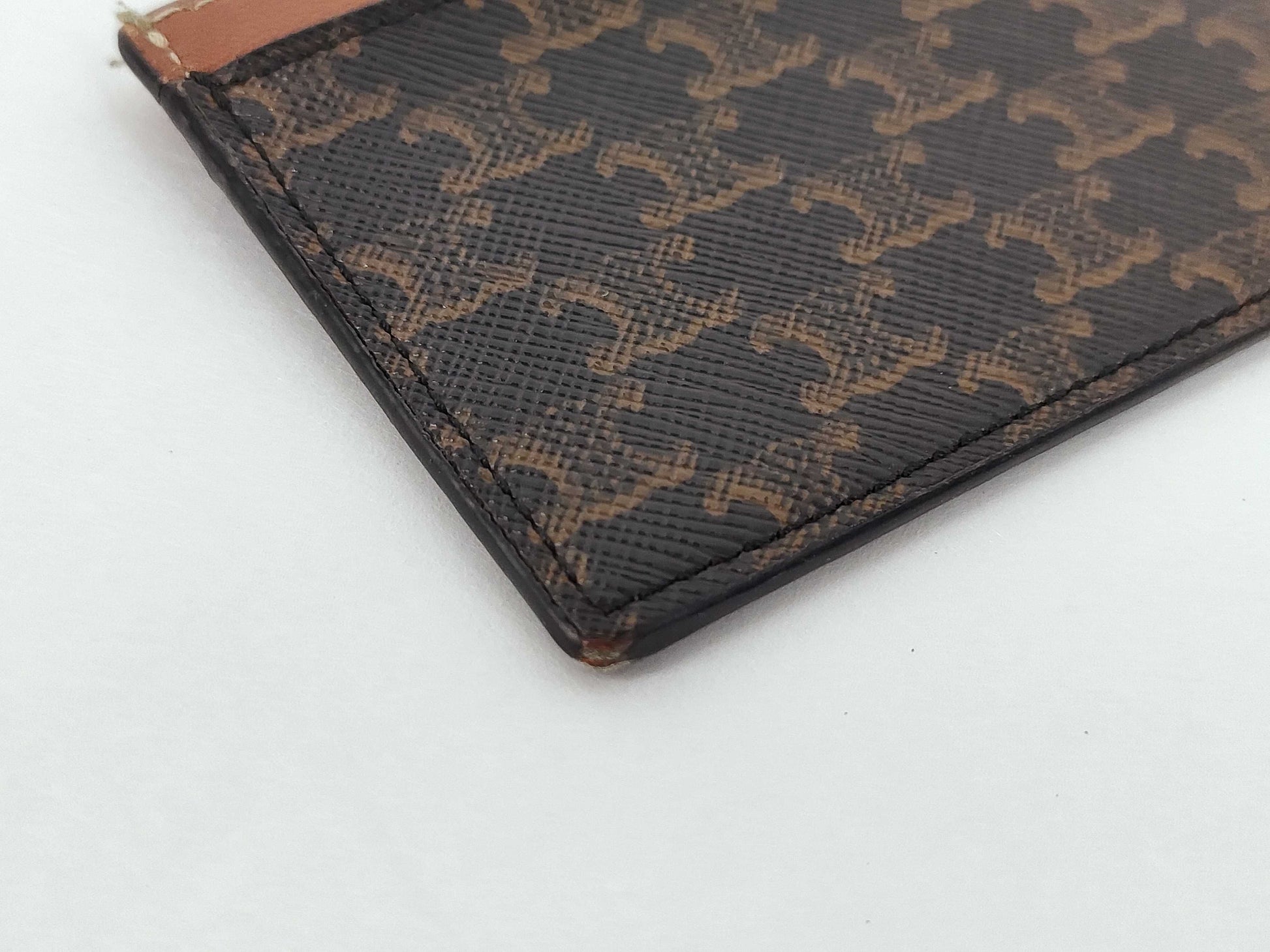 CELINE CELINE Macadam Card Case Box Storage Bag Card Case, Pass Case, Business Card Holder