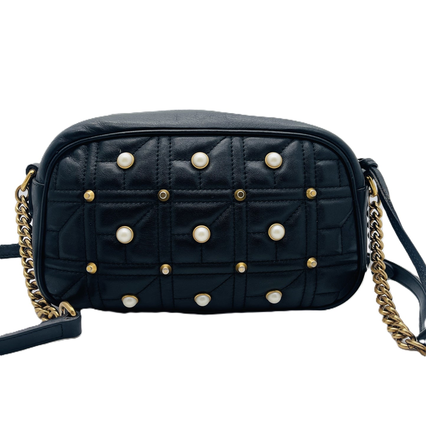 LOUIS VUITTON GUCCI GG Marmont Pearl Quilted Shoulder Bag Shoulder Bag