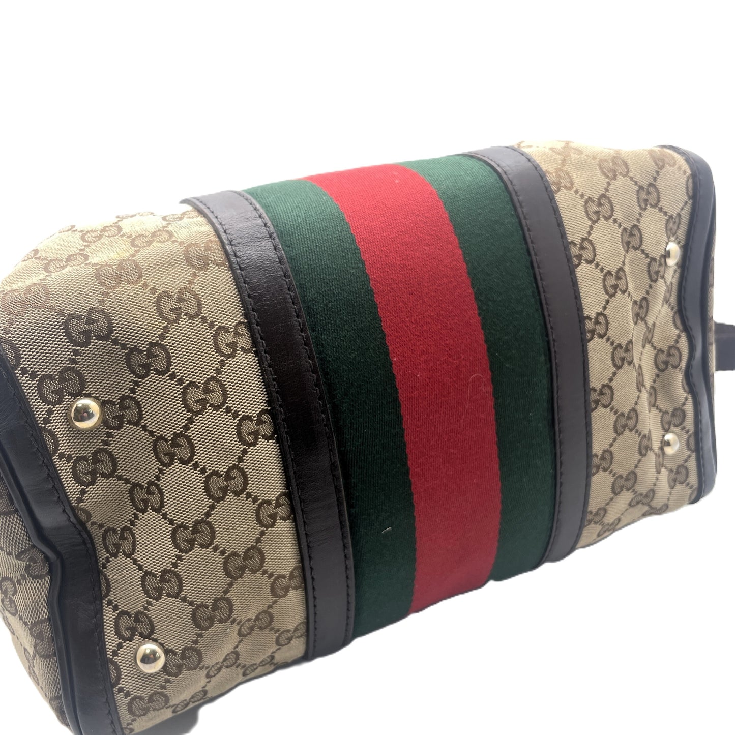 GUCCI Gucci Sherry Line Canvas 2way Boston Bag Boston Bag