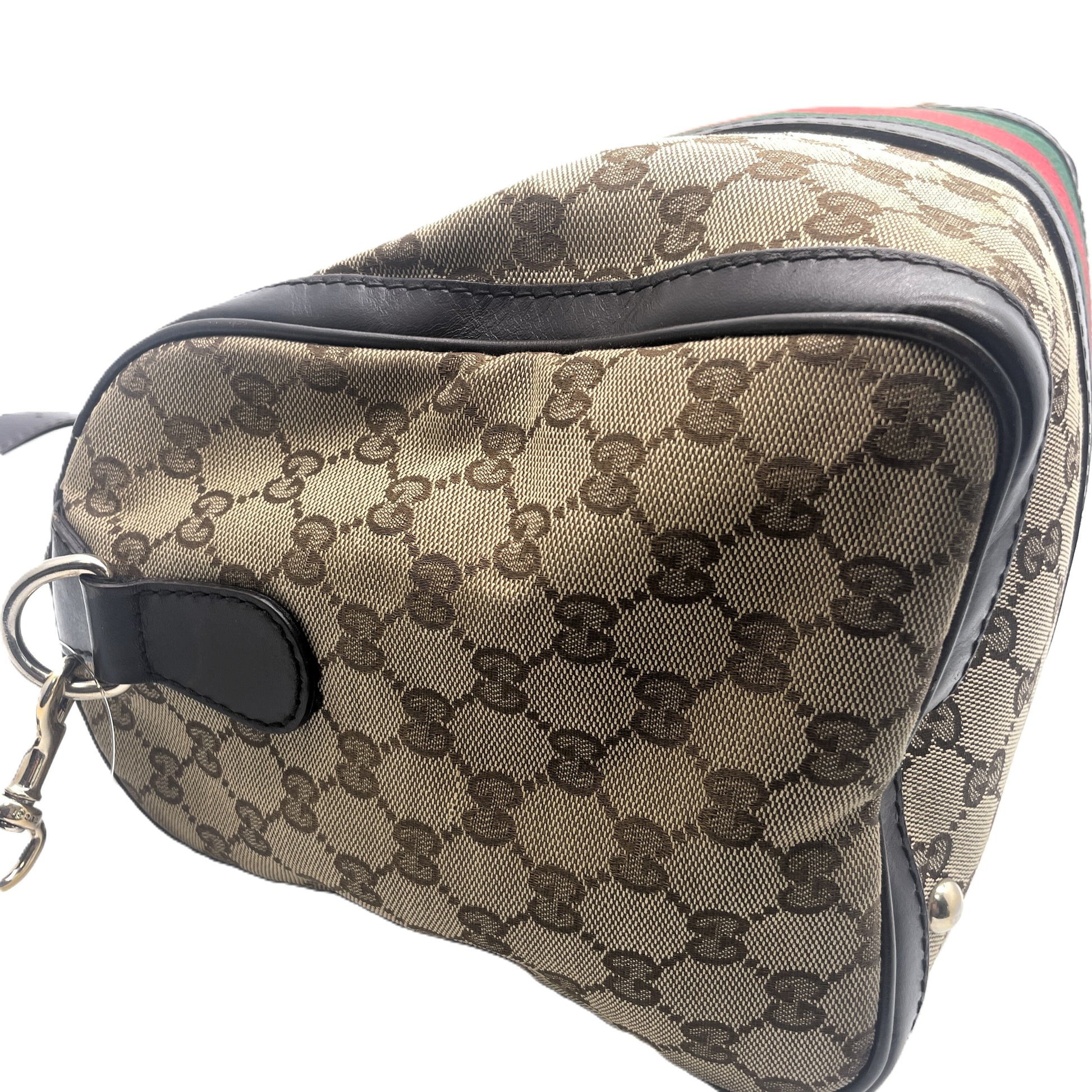 GUCCI Gucci Sherry Line Canvas 2way Boston Bag Boston Bag