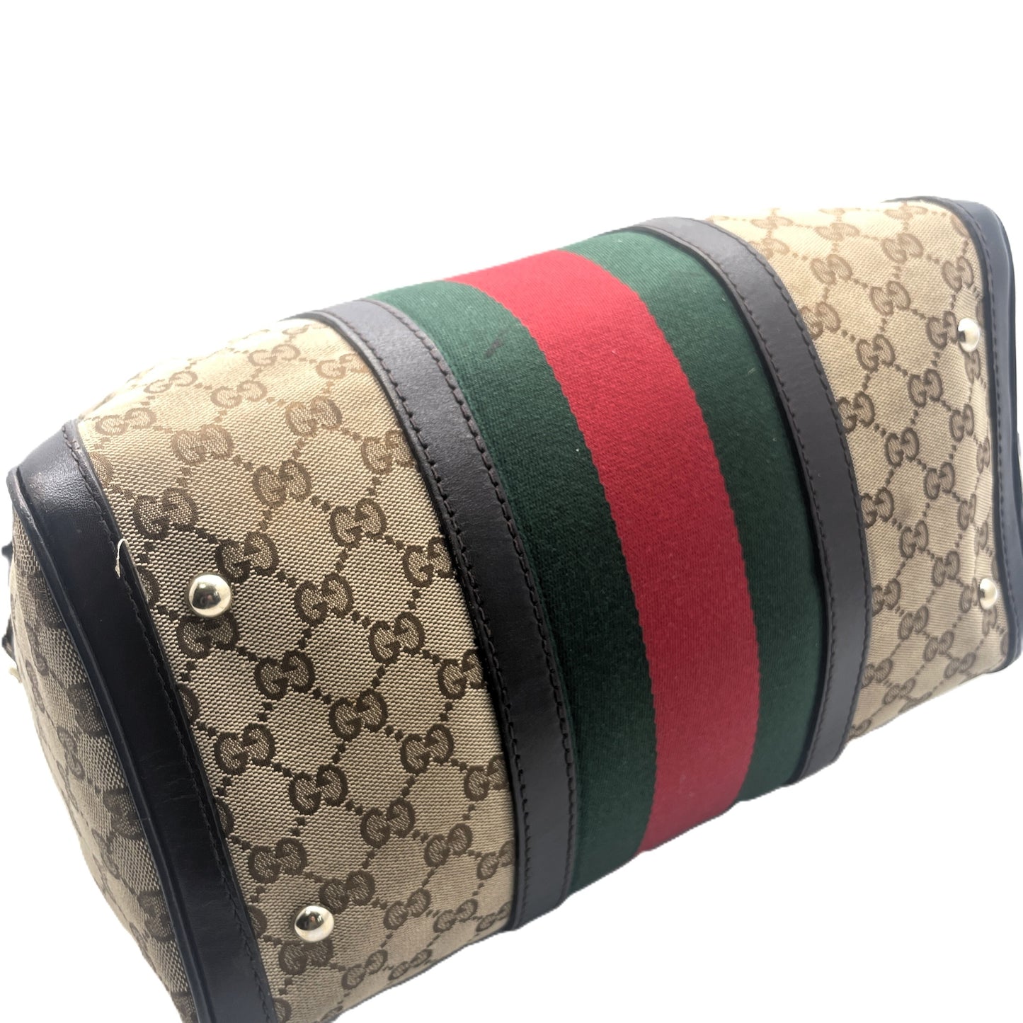 GUCCI Gucci Sherry Line Canvas Boston Bag Boston Bag