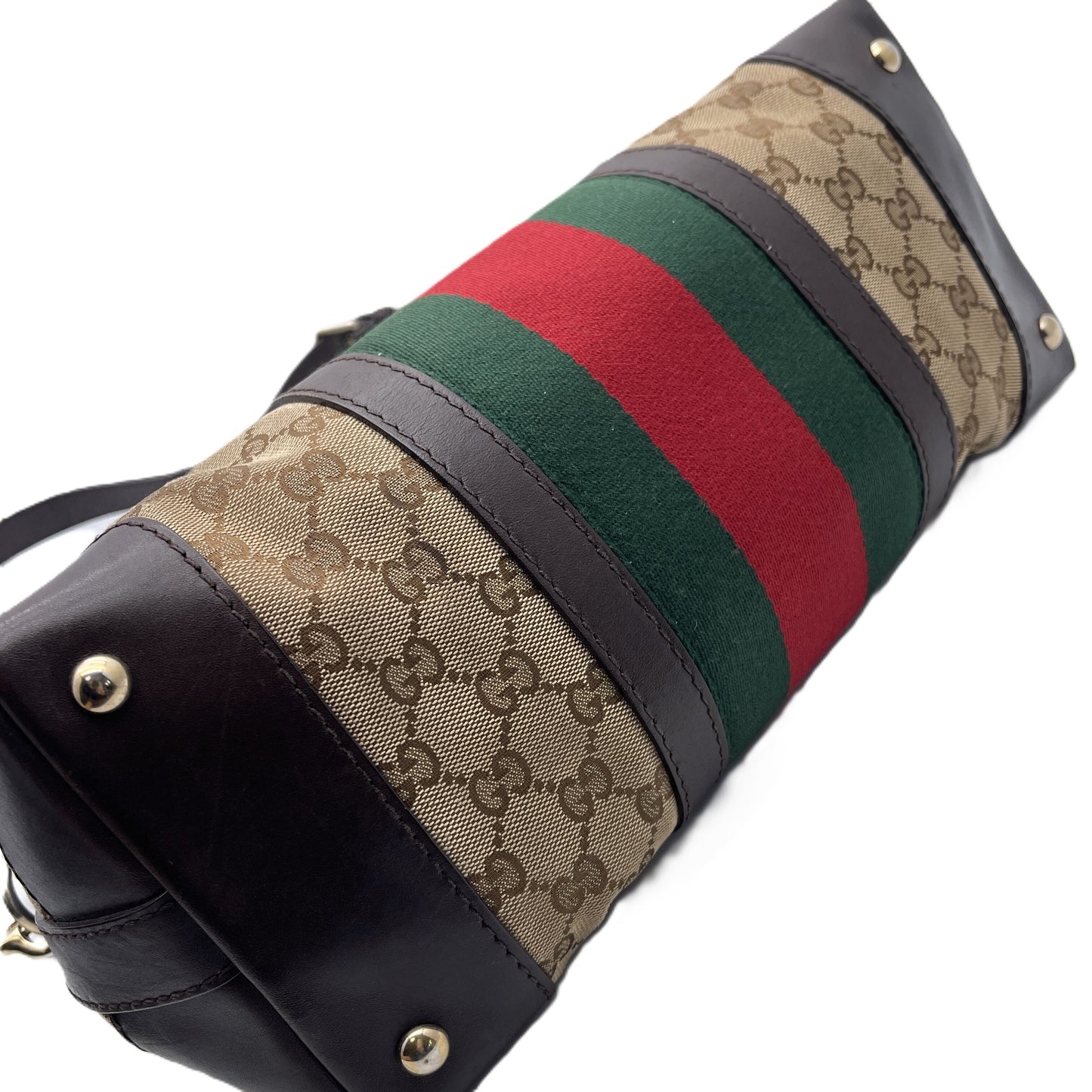 GUCCI Gucci Sherry Line Canvas Boston Bag Boston Bag