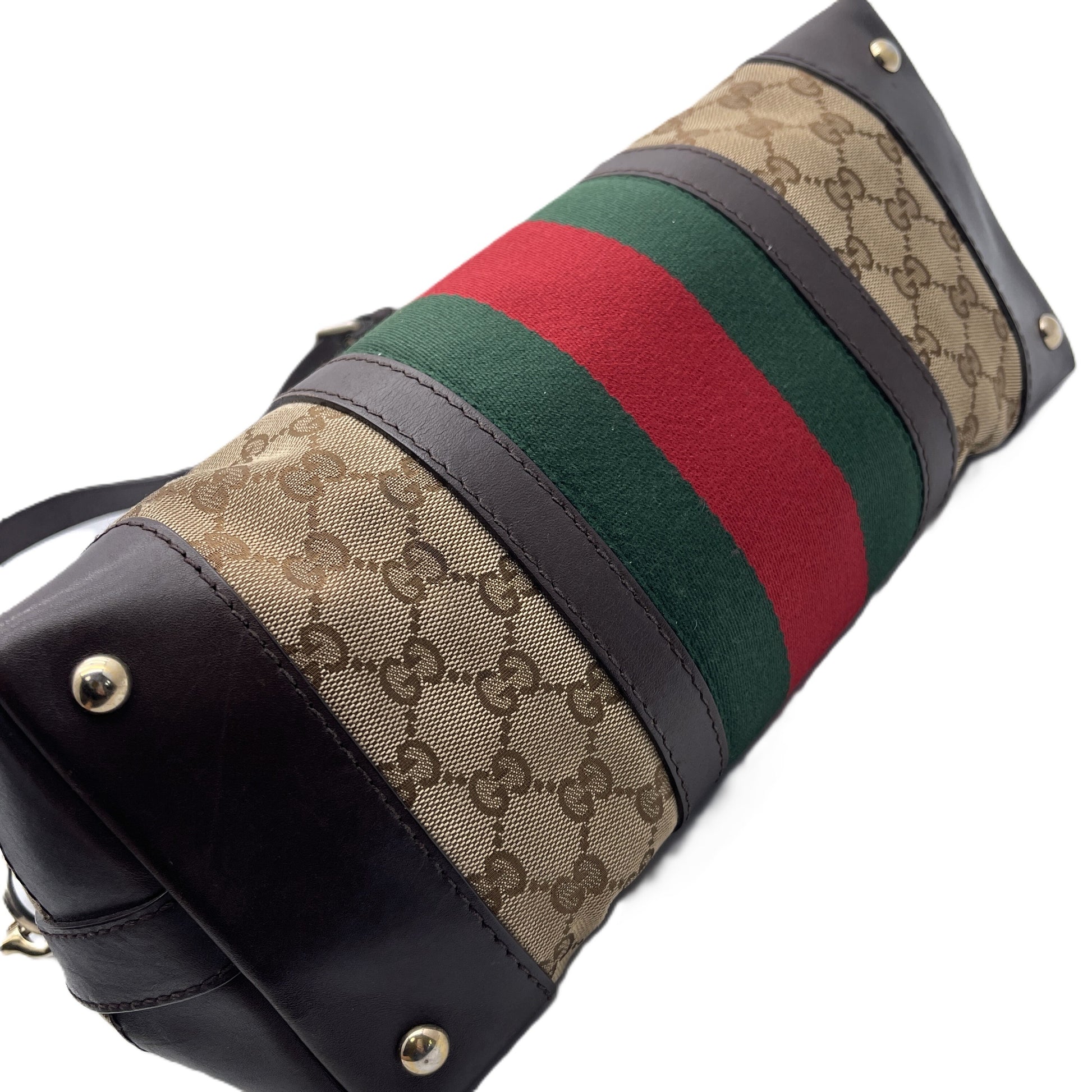 GUCCI Gucci Sherry Line Canvas Boston Bag Boston Bag