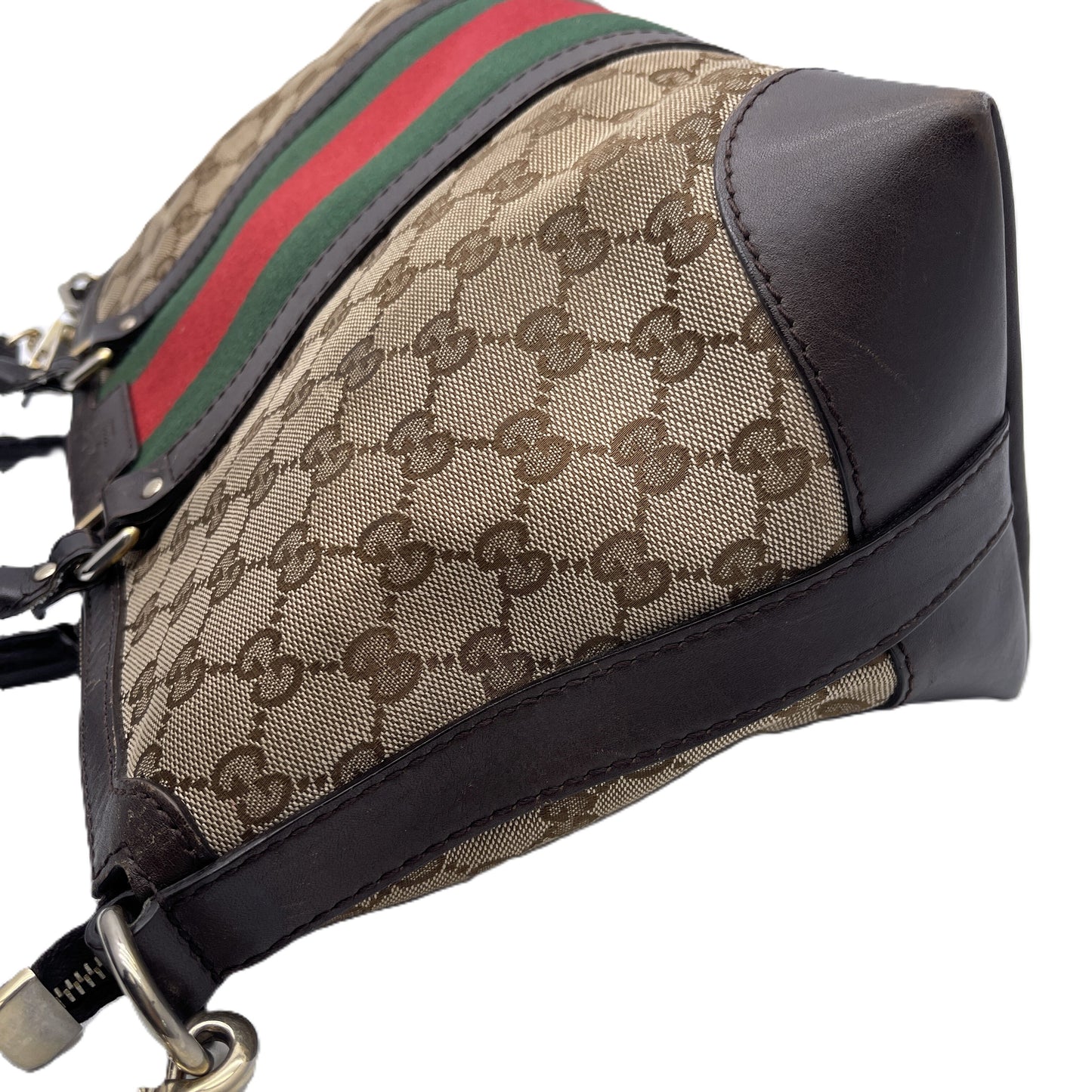 GUCCI Gucci Sherry Line Canvas Boston Bag Boston Bag