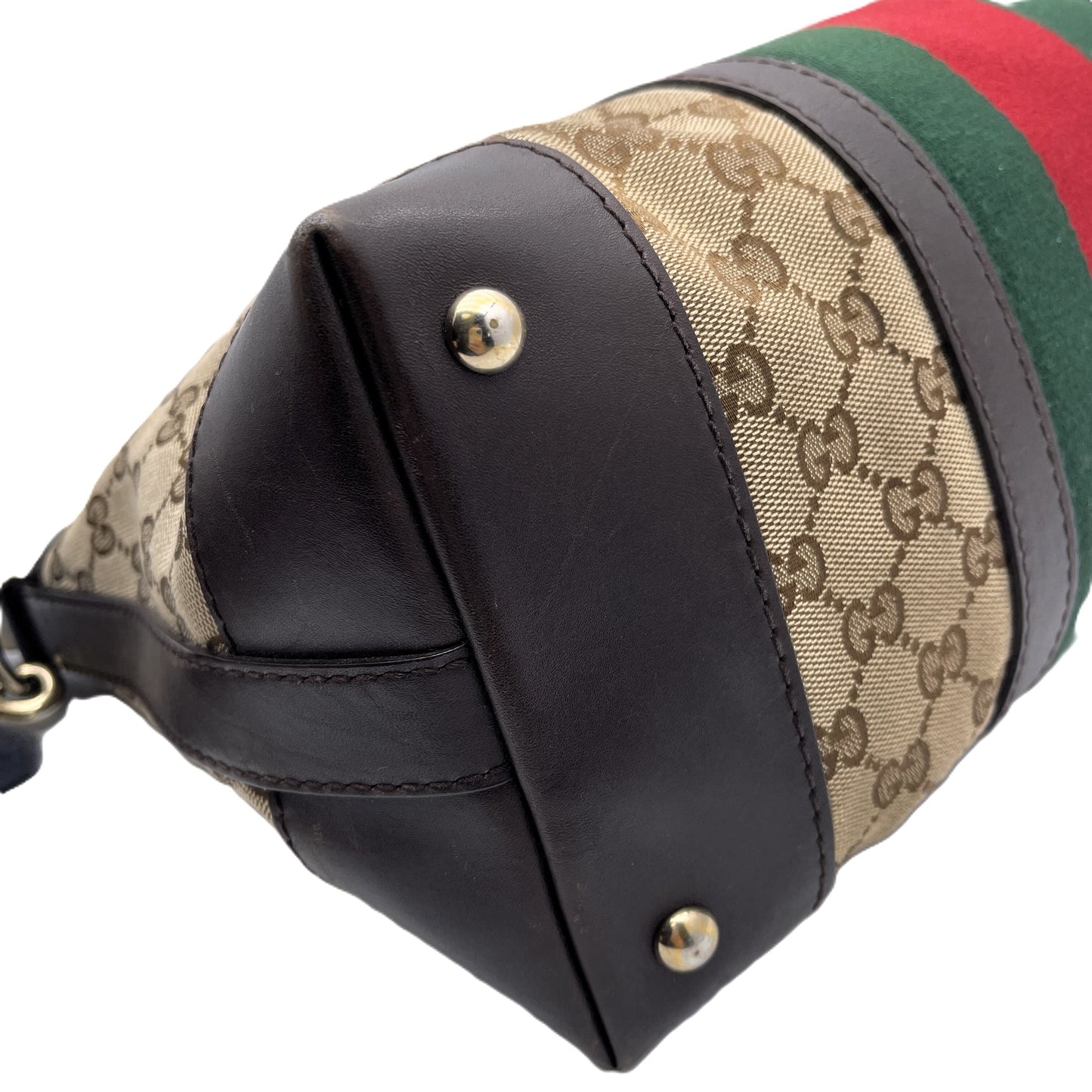 GUCCI Gucci Sherry Line Canvas Boston Bag Boston Bag