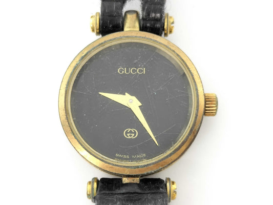 GUCCI Quartz Black Dial Women's Watch