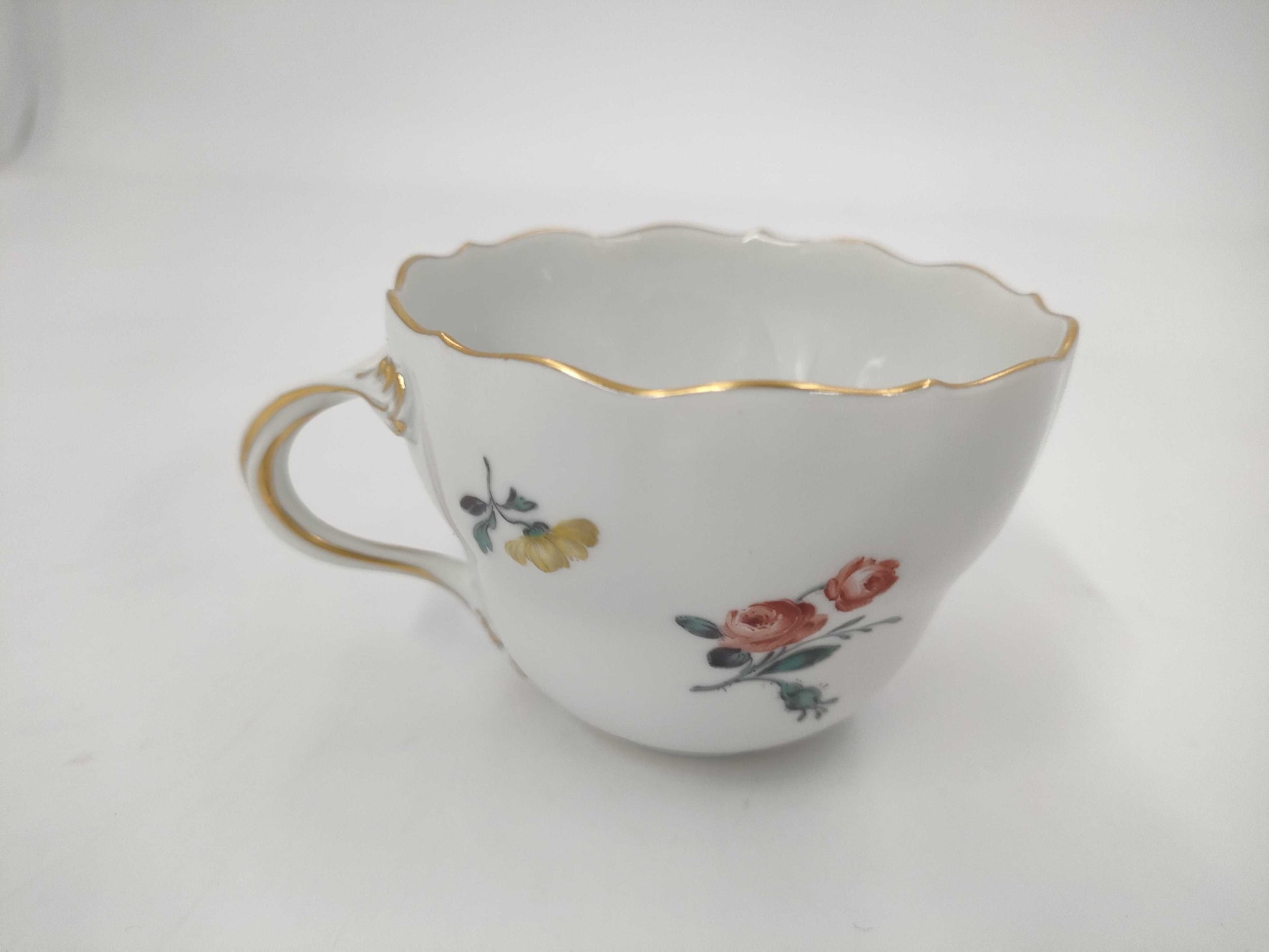 MEISSEN Cup Saucer Basic Flower Gotsuka Cup & Saucer