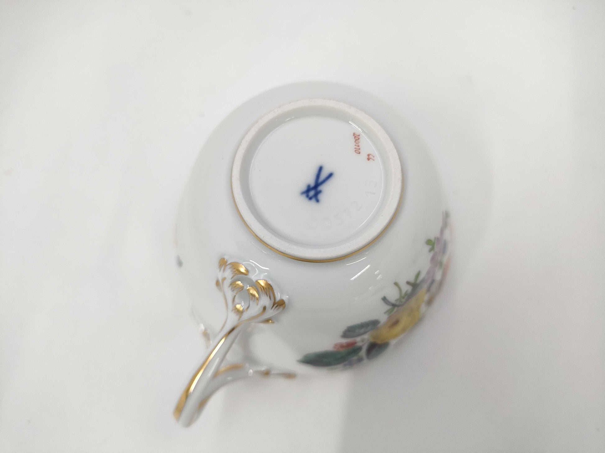 MEISSEN Cup Saucer Basic Flower Gotsuka Cup & Saucer