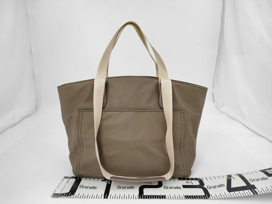 Michael Kors Greige Beige Nylon Tote Bag