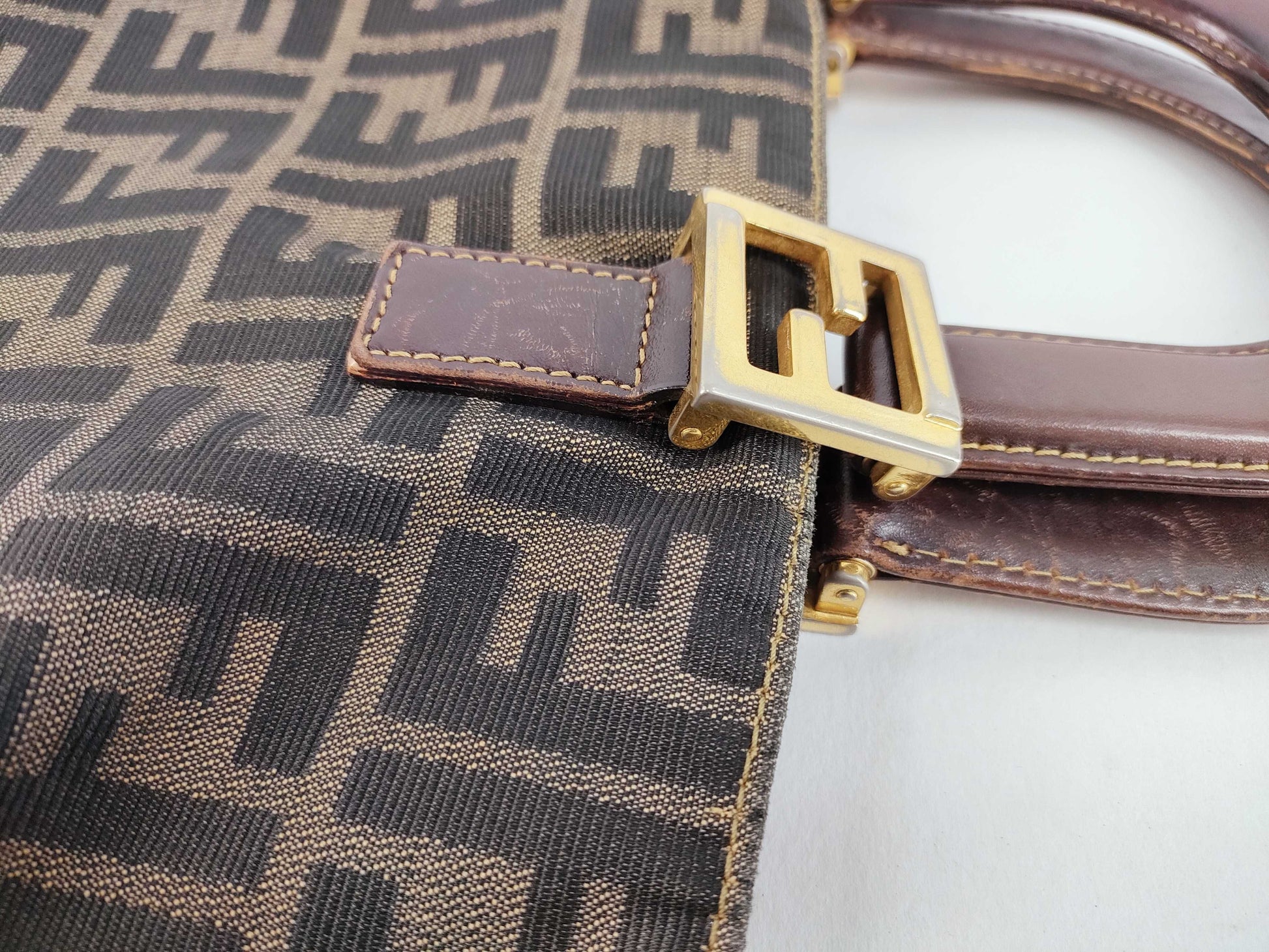 FENDI Zucca Fendi Handbag Tote Bag Tote Bag