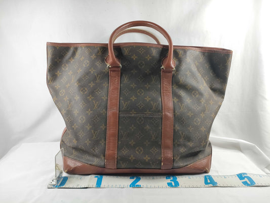 LOUIS VUITTON Monogram Louis Vuitton Handbag Big Tote Bag Tote Bag