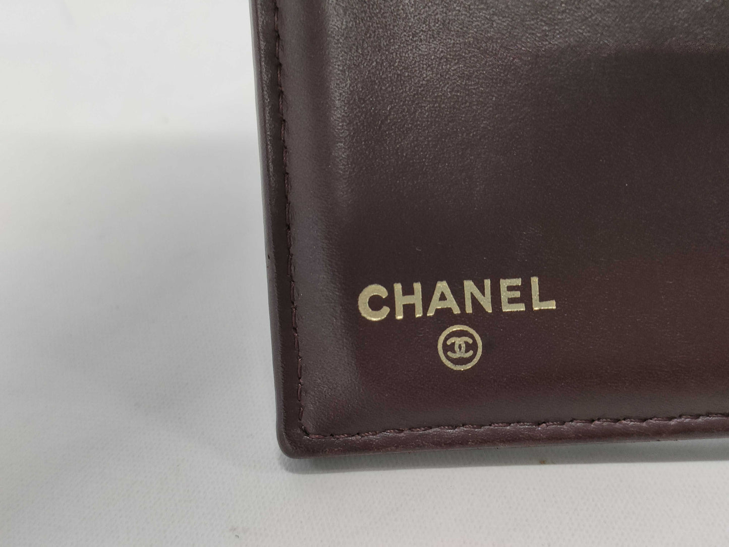 CHANEL Caviar Skin Compact Wallet 21st Series Serial Seal & Boutique Seal Wallet