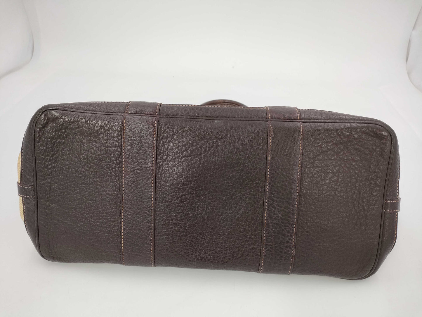 HERMES Garden Party PM Brown Tote Bag