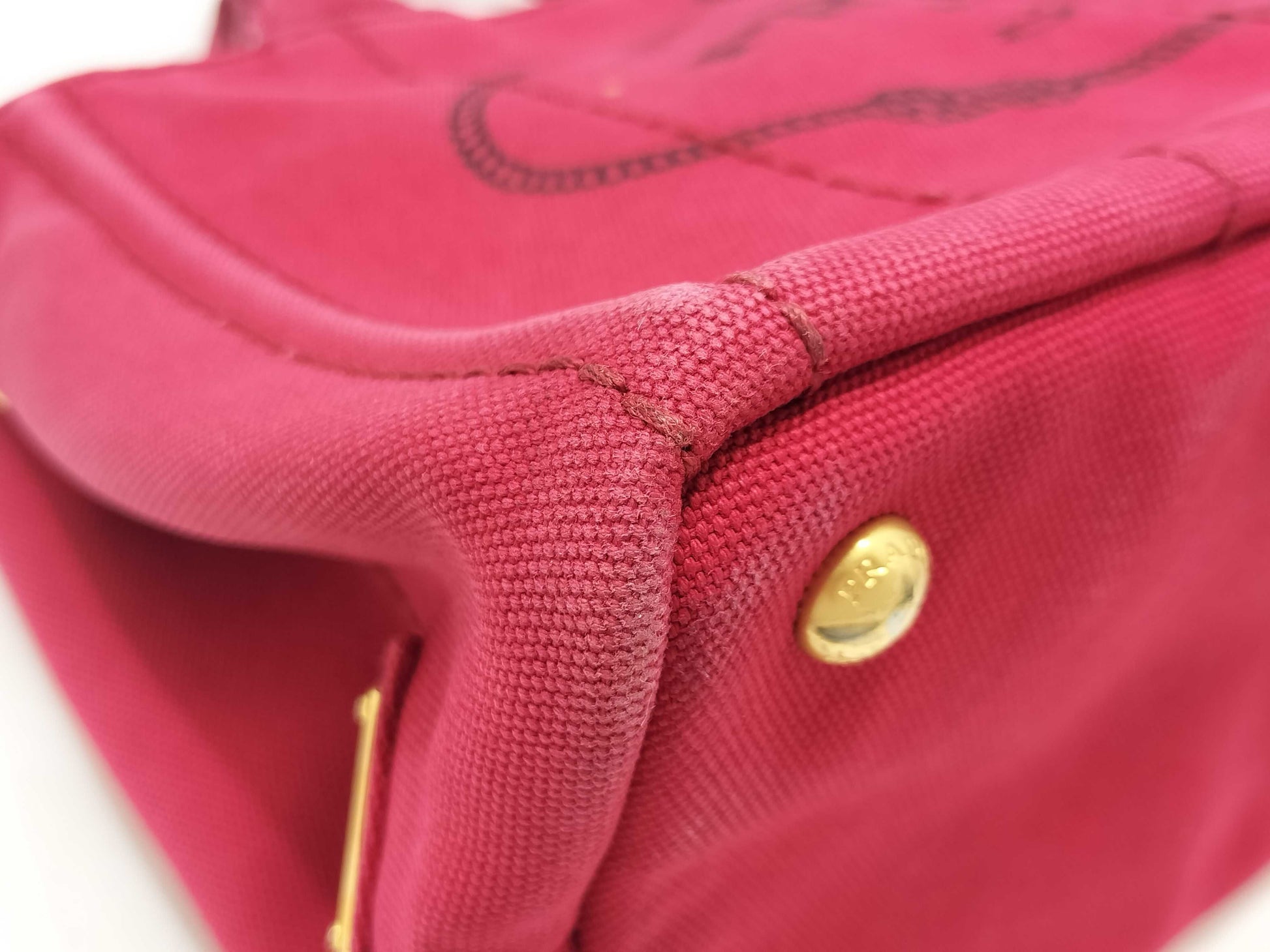 PRADA Kanapa Mini Purse ST Red Handbag