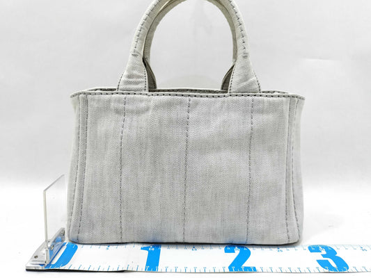 PRADA Kanapa Mini Bag ST Grey Handbag
