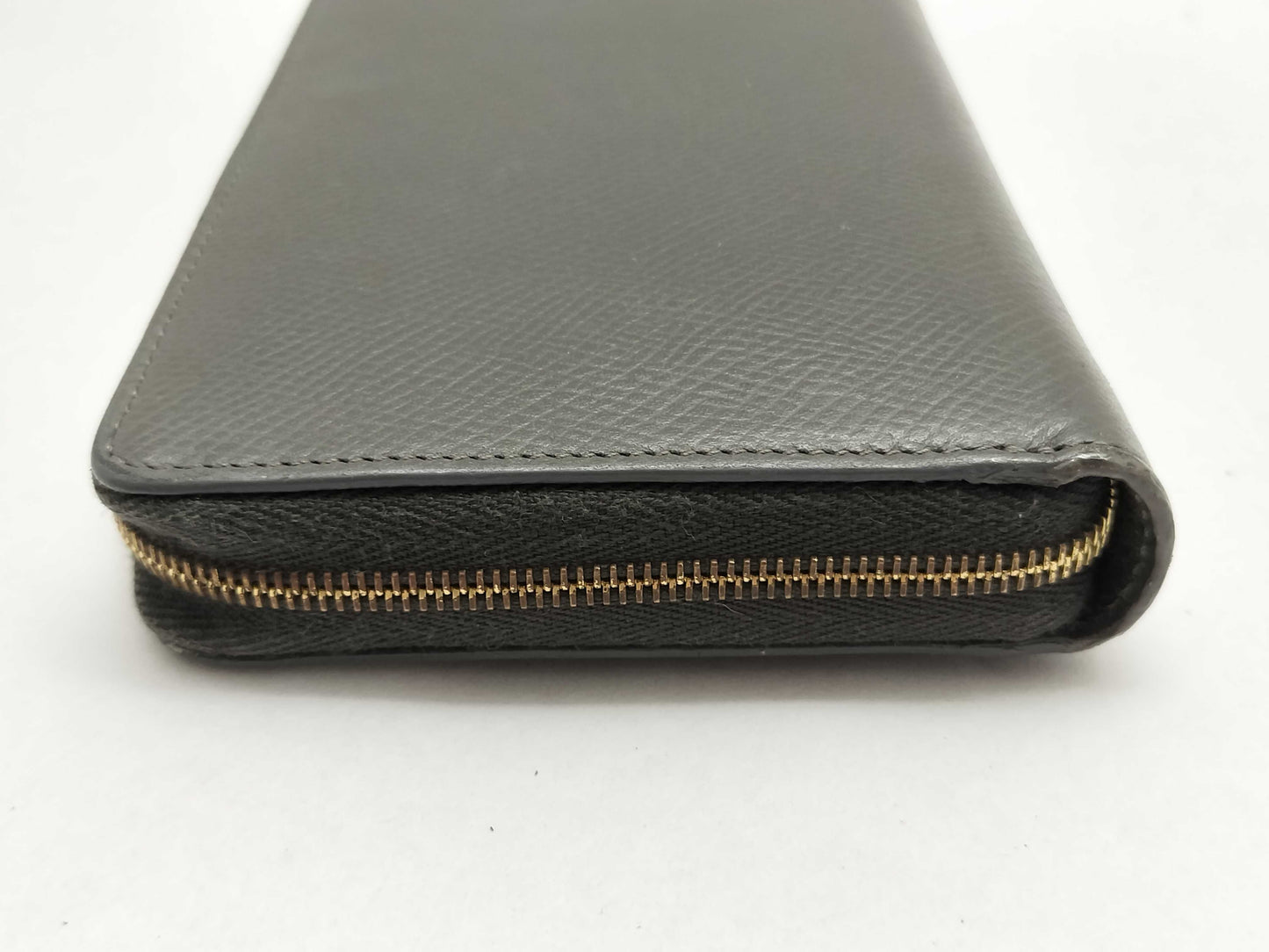 CELINE Large Zip Wallet Leather Wallet
