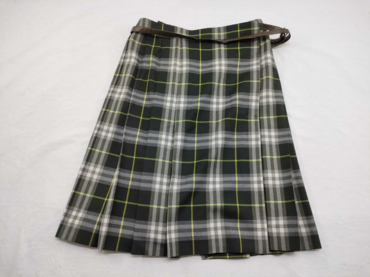 BURBERRY BURBERRY Plaid Skirt Green Notation 40 Skirt