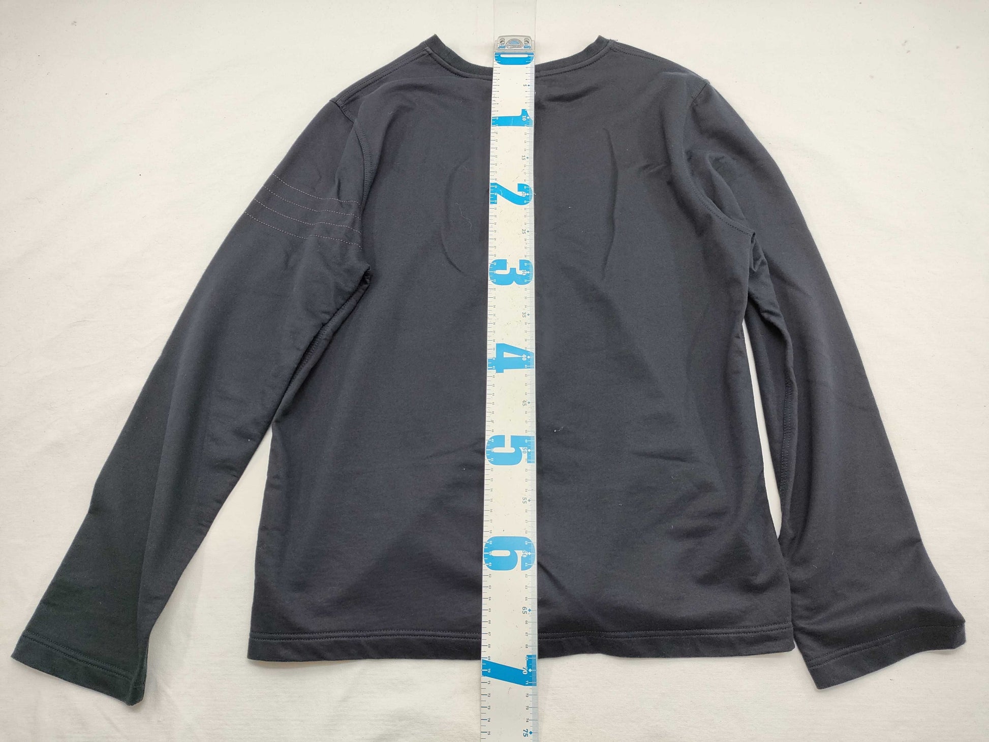 HERMES Stitch Design Long T-Shirt Long Sleeve Top