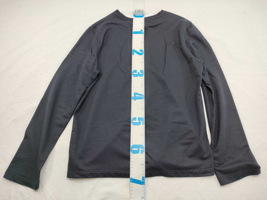 HERMES Stitch Design Long T-Shirt Long Sleeve Top