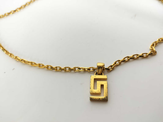 VERSACE Necklace GP Gold Necklace