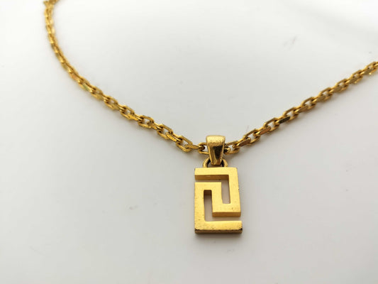 VERSACE Necklace GP Gold Necklace