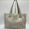 CHANEL New Travel Tote PM Beige 10th Series Tote Bag with Sticker Card