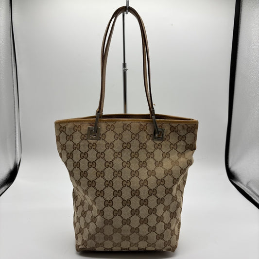 GUCCI GG Canvas Tote Bag 002 1099 Handbag