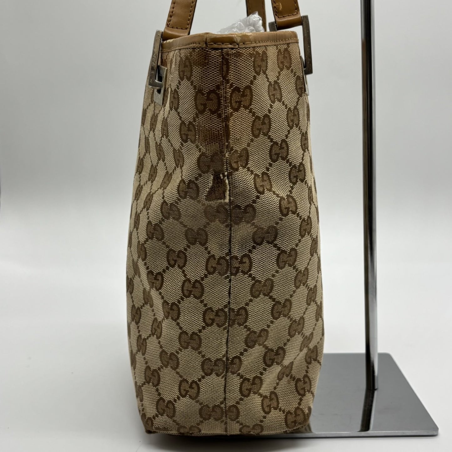 GUCCI GG Canvas Tote Bag 002 1099 Handbag
