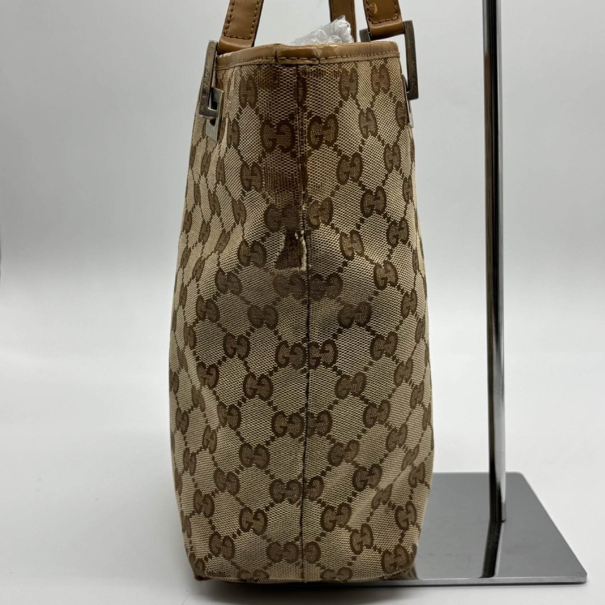 GUCCI GG Canvas Tote Bag 002 1099 Handbag