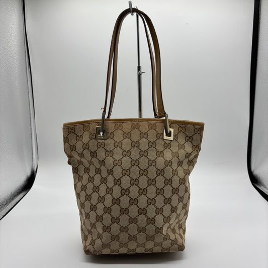 GUCCI GG Canvas Tote Bag 002 1099 Handbag