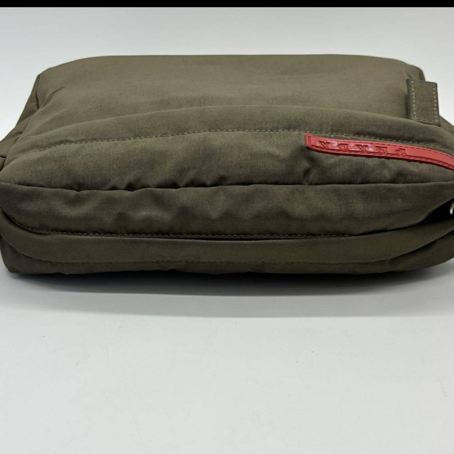 PRADA Prada Sport Nylon Khaki Shoulder Bag B9147