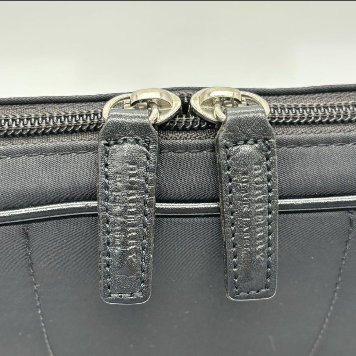 BURBERRY BLACK LABEL Black Body Bag Black Waist Bag