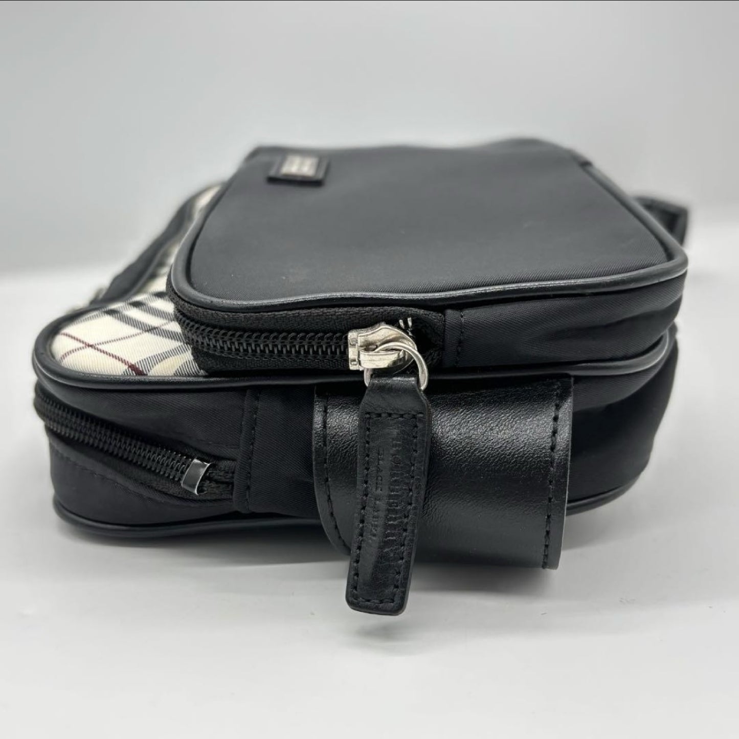 BURBERRY BLACK LABEL Black Body Bag Black Waist Bag