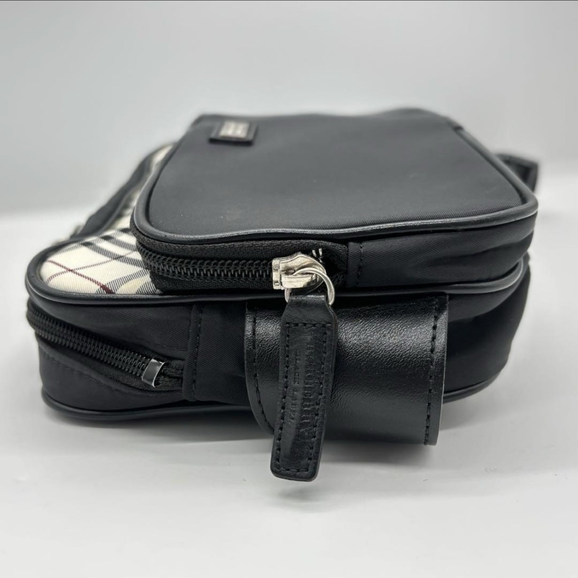 BURBERRY BLACK LABEL Black Body Bag Black Waist Bag