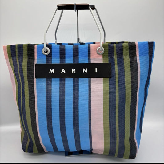 MARNI Mesh Tote Bag Multicolor Tote Bag