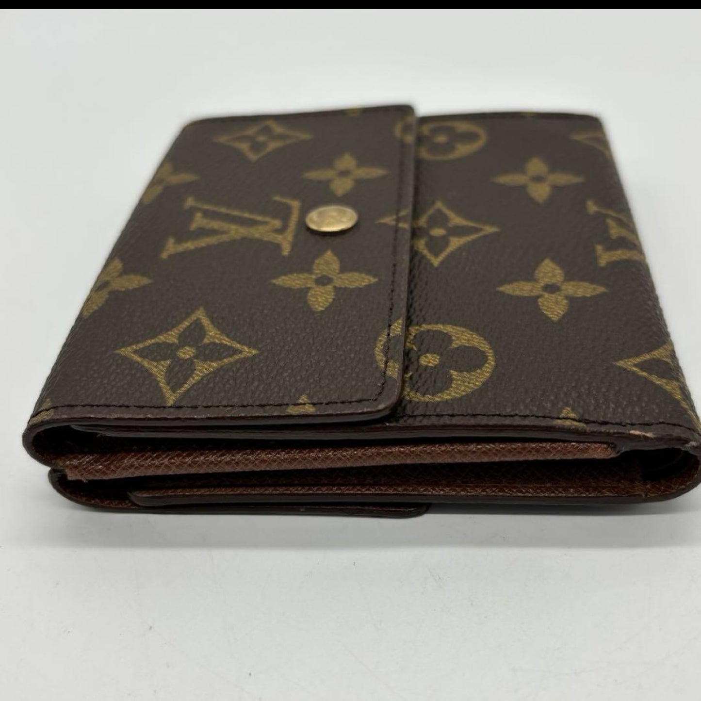LOUIS VUITTON Louis Vuitton M61652 Monogram Porto Mone Credit TR8954 Wallet