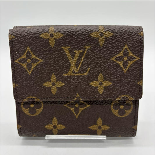 LOUIS VUITTON Louis Vuitton M61652 Monogram Porto Mone Credit TR8954 Wallet