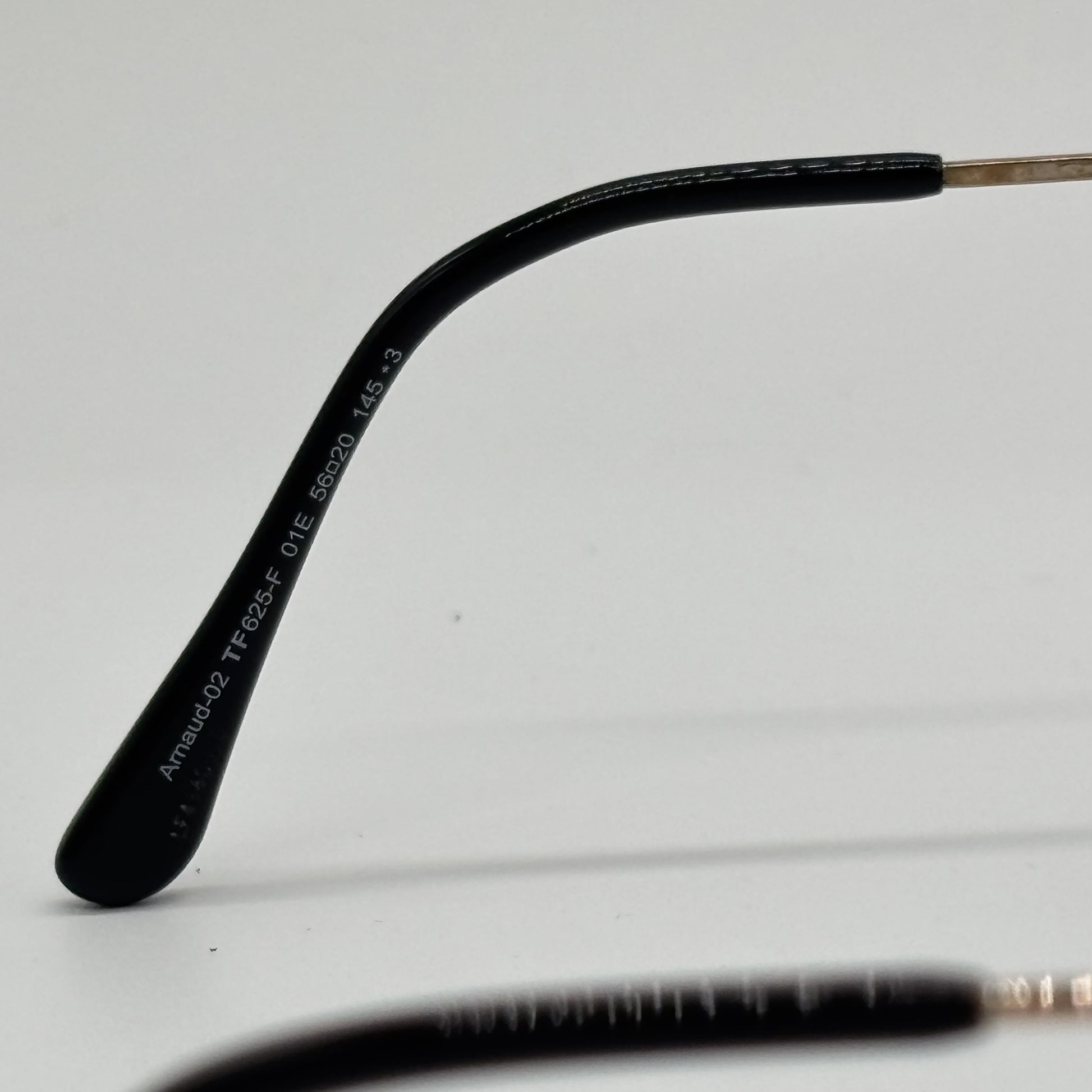 Tom Ford TF625-F Sunglasses Metal Black x Brown Sunglasses