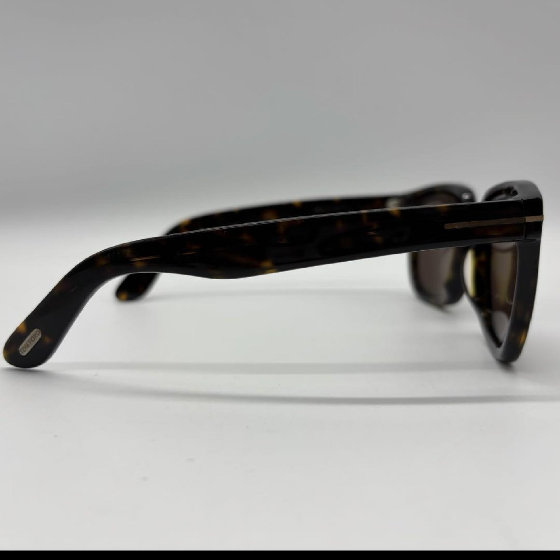 Tom Ford Tom Ford Sunglasses TF211AF Tortoiseshell Pattern x Brown Sunglasses