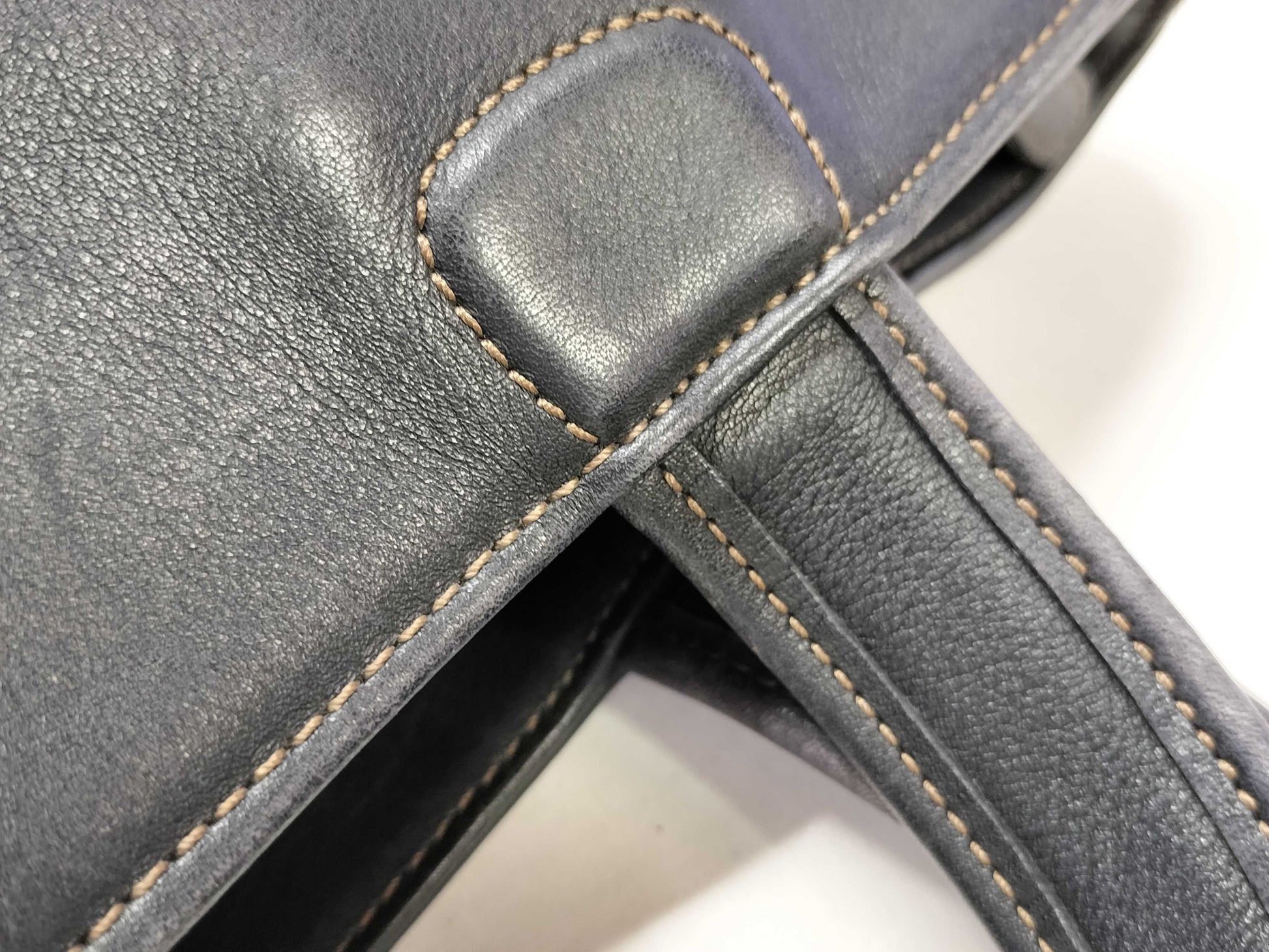 COACH COACH 9302 Old Coach Shoulder Bag Black Tote Bag