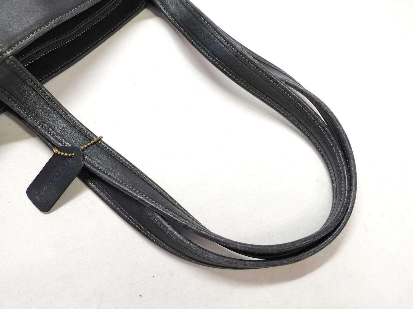 COACH COACH 9302 Old Coach Shoulder Bag Black Tote Bag